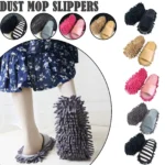 Lazy Mop Hausschuhe Boden Staub Reinigung Hausschuhe Schuhe Saubere Hausschuhe Wischen Den Boden Offene Lazy Wischen Hausschuhe 3