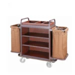 Hotel-Reinigungsgeräte Housekeeping-Trolley Zimmerservice-Wagen