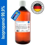 HERRLAN® Isopropanol 99,9% – 1000 ml Reinigungsalkohol & Fettlöser - Rückstandsfrei & geruchslos - Made in Germany