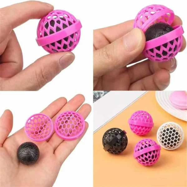 Rucksack-Reinigungsball, Reinigungsball zum Entfernen von Schmutz, Staub, Haaren, waschbar, wiederverwendbar, Reinigungsball für Taschen, Reinigungszubehör