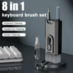 8-in-1-Elektronik-Reinigungsset, Bildschirmreiniger, multifunktionale Reinigungsbürste für Kopfhörer, Tastatur, Laptop, Telefon, PC, Monitor, Kamera