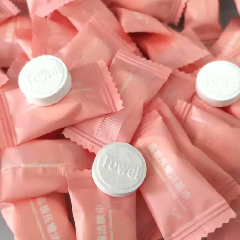 Mini Komprimierte Einweg-Handtücher in Kapseln Magische Gesichtspflegetabletten für Outdoor und Reisen Stofftücher Papiertaschentücher