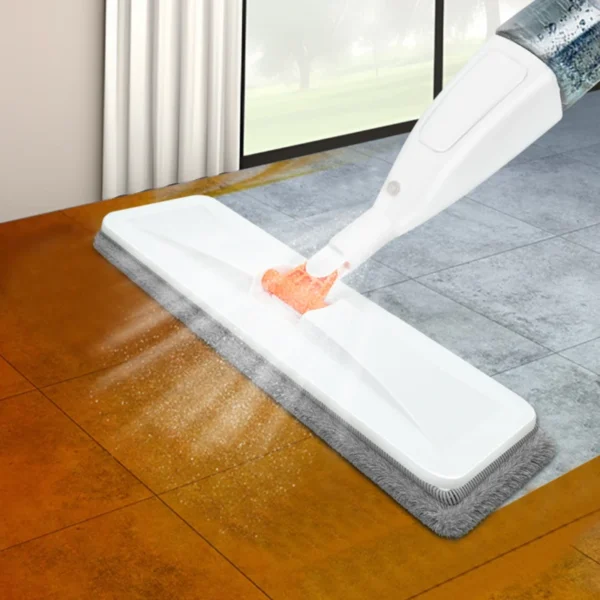 Spray Mop Besen Set Magische Flache Mops Für Boden Hause Reinigung Werkzeug Besen Haushalt Mit Wiederverwendbare Mikrofaser Pads Rotierenden Mopp