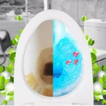 Automatischer Toilettenschüssel-Reiniger, Tabletten, Deodorant, Toilettenschüssel-Reiniger, Bleichmittel, Tank, Fleckenentferner, Entkalker, blaue Blase, saubere Werkzeuge 3