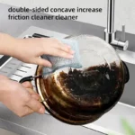 30-1pc Magie Reinigung Tuch Verdickt doppelseitige Metall Stahl Draht Lumpen Küche Dish Topf Waschen Tücher handtuch Sauber Werkzeuge 6