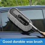 Auto Waschen Mopp Teleskop Griff Staub Entferner Wachs Pinsel Mikrofaser Auto Duster Reinigung Pinsel Weiche Duster Pinsel für auto Sauber 2