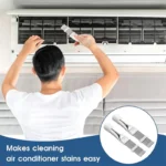 1/2 stücke Edelstahl A/C Klimaanlage Fin Kamm Kühler Kondensator Fin Reparatur Kamm Kühler Haarglätter Spule Reinigung Pinsel 5