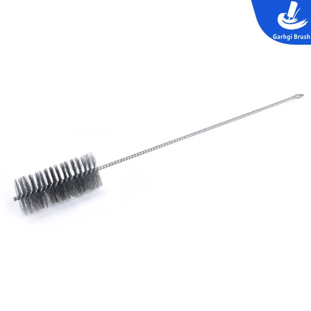 500 mm extra lange Edelstahl-Drahtrohrbürste, Spirale, gedrehte Schlaufe, Rohrflasche, schmale Bohrung, Metall, tiefe Rostreinigung, Handwerkzeuge 2
