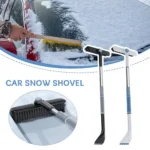 Winter Abnehmbare Schnee Schaber Pinsel Universal Schnee Reinigung Rakel Mit Griff Auto Fenster Teleskop Auto Reinigung Werkzeuge
