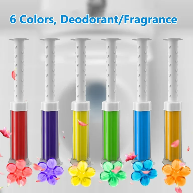 5 teile/satz Blume Aromatische Wc Reiniger Gel Deodorant Lufterfrischer Nadel Waschmittel Badezimmer Closes Deodorant WC Reinigung