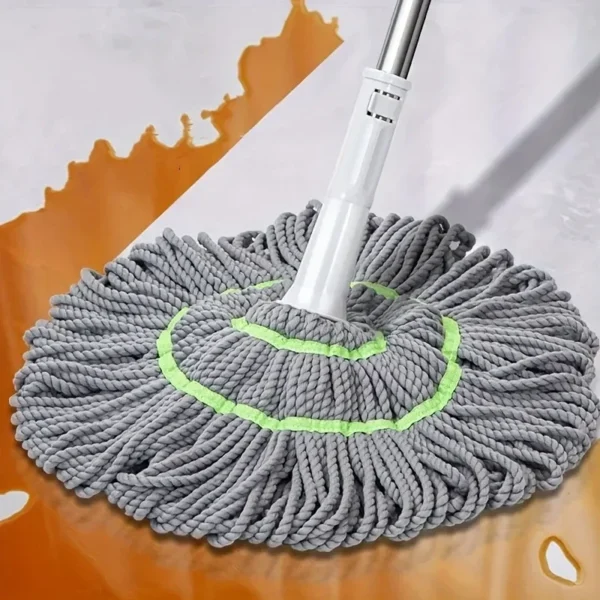 1 Stück selbstauswringender Mopp |   Mikrofaser-Bodenreiniger mit verstellbarem Griff, nass/trocken für Küche/Schlafzimmer, langlebiges Reinigungswerkzeug
