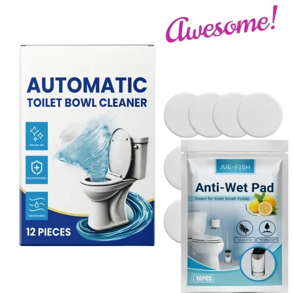 10/12 Stück Toiletten-Dekontaminations-Brausetabletten entfernen effektiv hartnäckiger Schmutz beseitigen Gerüche ohne Rückstände und Irritation