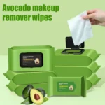 12–80 Stück Avocado-Make-up-Entferner-Tücher, milder, nicht reizender Make-up-Entferner, Einweg-Feuchttücher, Make-up-Entferner-Werkzeuge 4