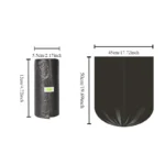 100PCS Gemischte Farbe Verdicken Einweg Müll Taschen Küche Lagerung Mülleimer Liner Taschen Schützen Privatsphäre Kunststoff Abfall Tasche 2