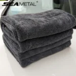 Auto Waschen Handtuch 1200GSM Doppelseitige Handtuch Auto Detaillierung Verdreht Geflecht Tuch Super Saugfähigen Lappen für Auto Hause Waschen Zubehör