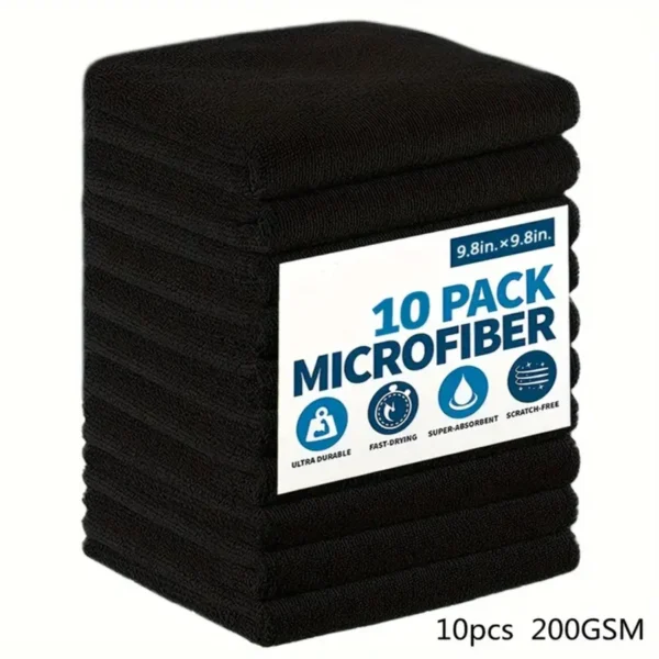 Premium-Qualität 3/5/10/20er-Pack Reinigungstücher - Weiche Mikrofasertücher für Küche, Auto & Schreibtischreinigung - Fleckenresistent
