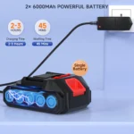 Hochdruck-Set für kabellose Autowaschanlage |   20 V/40 V elektrische Spritzpistole |   Tragbares, batteriebetriebenes Fahrzeugreiniger-Werkzeug 4