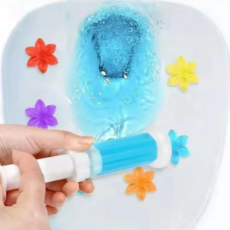 1/10x Blume Wc Reiniger Gele Spritze Aromatische Ablauf Wc Reinigung Waschmittel Lufterfrischer Entfernen Gerüche Hause Bad Werkzeuge 2