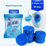 Toilettenreiniger-Tabletten mit zwei Effekten, 300 Spülungen, langlebig, Blumenduft, phosphorfrei, automatische Toilettenreinigung, 3 Stück