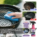JAKEHOE 120 ml Grillständer-Reiniger, leistungsstarke Reinigung, hartnäckiges Fett, entfernt Kohlenstoffablagerungen, sichere Formel, keine Beschädigung für den Grill