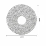 Dreame X40 Ultra / X50 Ultra Mopp Tuch Teile Für Dreame L10s Pro Ultra Wärme / L20 Ultra Rotary Mops pad Original Zubehör 4