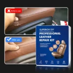 Professionelles Flüssigleder-Reparaturset, Autositz-Sofa-Leder-Restaurierungsset zum Ausbessern von Kratzern, Rissen und Löchern 3