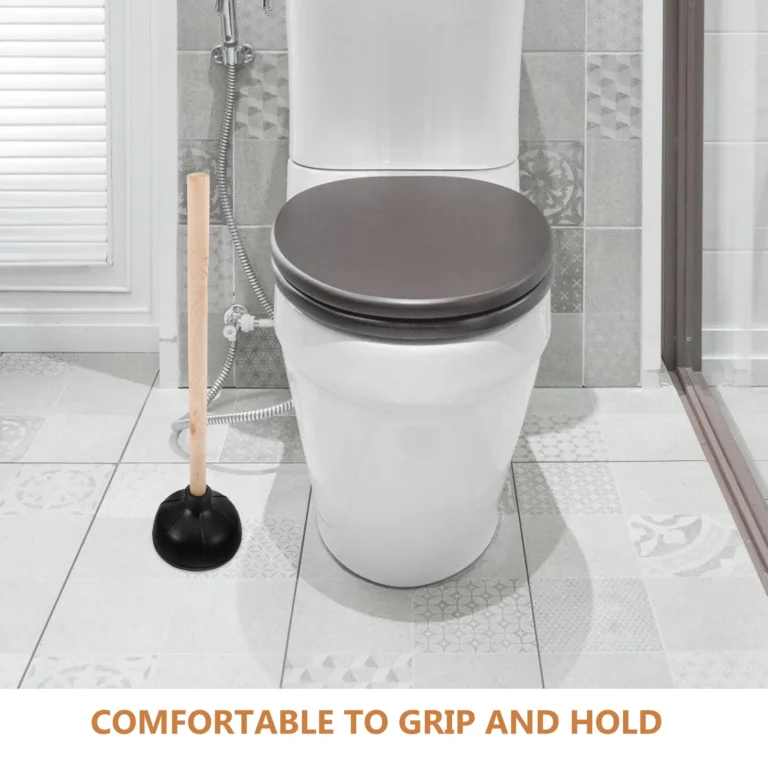 Wc Plunger Holzgriff Ergonomische Badezimmer Abfluss Waschbecken Plunger Heavy Duty Wc Reinigung Werkzeug Entsperren Badezimmer Zubehör 2