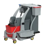 Neues Design Hausmeister-Reinigungswagen Optionales Modell Moderne und Praktische Reinigungsprodukte Hotel-Trolley 4