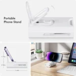 8-in-1-Elektronik-Reinigungsset, Bildschirmreiniger, multifunktionale Reinigungsbürste für Kopfhörer, Tastatur, Laptop, Telefon, PC, Monitor, Kamera 5