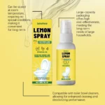 30 ml tragbares Deodorant-Spray, Lufterfrischer, Toiletten-Geruchsbeseitigung, Reinigungsmittel, Badezimmer-Deodorant, langlebiger Zitronengeschmack 3
