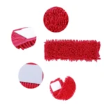 3pc Bad Zubehör Ersatz Mikrofaser Mopp Waschbar Kopf Pads Fit Flache Spray Mops Küche Haushalt Reinigung Werkzeug Tuch 5
