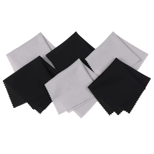 10Pc Ultra-feine Faser Brillen Tuch Sonnenbrille Objektiv Reinigung Tuch doppelseitige Samt Instrument Reinigung Tuch Brillen Tuch