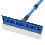 2-in-1-Teleskop-Fensterglasreiniger, Wischer, langer Griff, Schwammbürste, Fensterwischer, Rakel, Wischer, Reinigungswerkzeug 4
