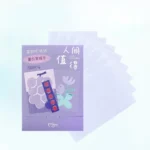 100 teile/satz Tragbare Gesichts Öl Löschpapier Matte Gesicht Tücher Öl Kontrolle Gesicht Reinigung Öl absorbieren Make-Up Werkzeuge Zubehör 6