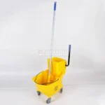 36l Mop Squeeze Dry Bucket Mop Eimer Handwagen Waschwasser wagen Boden reinigungs werkzeug Mop Wasch eimer Wagen Reinigungs wagen 4