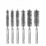 Neue 8–19 mm Drahtrohr-Maschinen-Reinigungsbürste, Rostreiniger, Waschen, Polieren für die Maschinenbau-Verarbeitungsindustrie 2