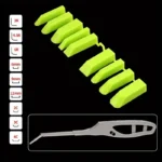 Silikon-Schaber-Dichtstoff, glattes Entferner-Werkzeug-Set, 9-in-1, Bodenabdichtung, Finisher, Fugenmörtel-Set, Glaskleber, Winkelschaber-Set, Zubehör
