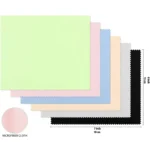 12 Stück 15x18cm Mikrofaser-Reinigungstücher Verdickte Brillenputztücher Fusselfreier Brillenreiniger für Handybildschirme und Linsen 5