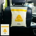 Auto-Mülleimer, 15/2 Stück, Einweg-Mülleimer, wasserdicht, Auto-Mülleimer-Beutel, zum Aufkleben überall in Ihren Taschen, Zubehör, Müll auch 4