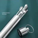 Ohrenreiniger Ohrenschmalz-Entferner Reinigungsset Pickers Pick Ohrenschmalz Kürette Löffel Pflege Entfernungswerkzeug für Baby Erwachsene Ohrenpflege 2