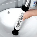 Hochdruck-Kraftpumpe, Multifunktions-Abflussreiniger für Bad, Küche, Toilette, Dusche, Waschbecken mit 2 Saugnäpfen, Toilettenpumpe 4