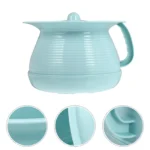 Urinal-Topf, Kammer, Urin für mit Deckel, Pinkeleimer, Töpfe, Flasche, Spucknapf, Toilette, Nachttisch, Töpfchen, Bettpfanne, tragbare Urinale für Erwachsene 6