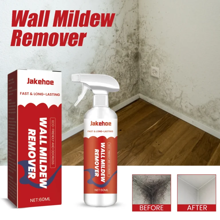 Jakehoe Wand-Schimmelentferner, Haushalt, Badezimmer, Fliesenboden, Schimmelentferner, Wandreinigung, Flecken- und Schimmelverhinderer, 60 ml/Stück