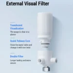 SMARTMI Intelligente Toilettenabdeckung, Heizung, Toilettenabdeckung, Reinigung, Körperreiniger, Deodorant, antibakteriell, Trocknung mit warmer Luft 4