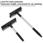 Auto-Fensterreiniger-Werkzeug 2-in-1 Teleskopbürste Wischer Haushalts-Glaswischer für Auto, SUV, LKW, Windschutzscheibe, Glas, Zuhause 4