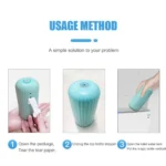 Toiletten-Desodorierungs-Reinigungsschaumreiniger, automatische Reinigungsbox für Desodorierungs- und Kalkentferner, hart gegen langlebig 6