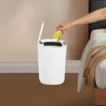 10L/2,64Gal Intelligenter Sensor-Mülleimer IPX3 Wasserdicht Automatisches Öffnen und Schließen des Deckels ABS PP Material Geruchsdicht Langlebig 6