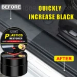 Auto Kunststoff Restaurator Auto Innen Panel Erneuerung Wachs Beschichtung Leder Kunststoff Gummi Polnischen Reparatur Auto Reconditioning Creme Pflege 5
