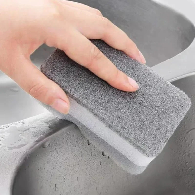 Magie Drei Schichten Reinigung Schwämme Wiederverwendbare Pan Topf Geschirr Scheuer Pads Haushalt Küche Schwamm Tücher Pinsel Sauber Werkzeuge 2