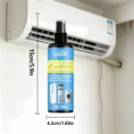 120ML Kunststoff-Vergilbungsrenovierungsspray, Mehrzweck-Haushalts-Kunststoffaufheller, entfernt Oxidations- und Gelbflecken für Klimaanlagen, Kühlschränke 6